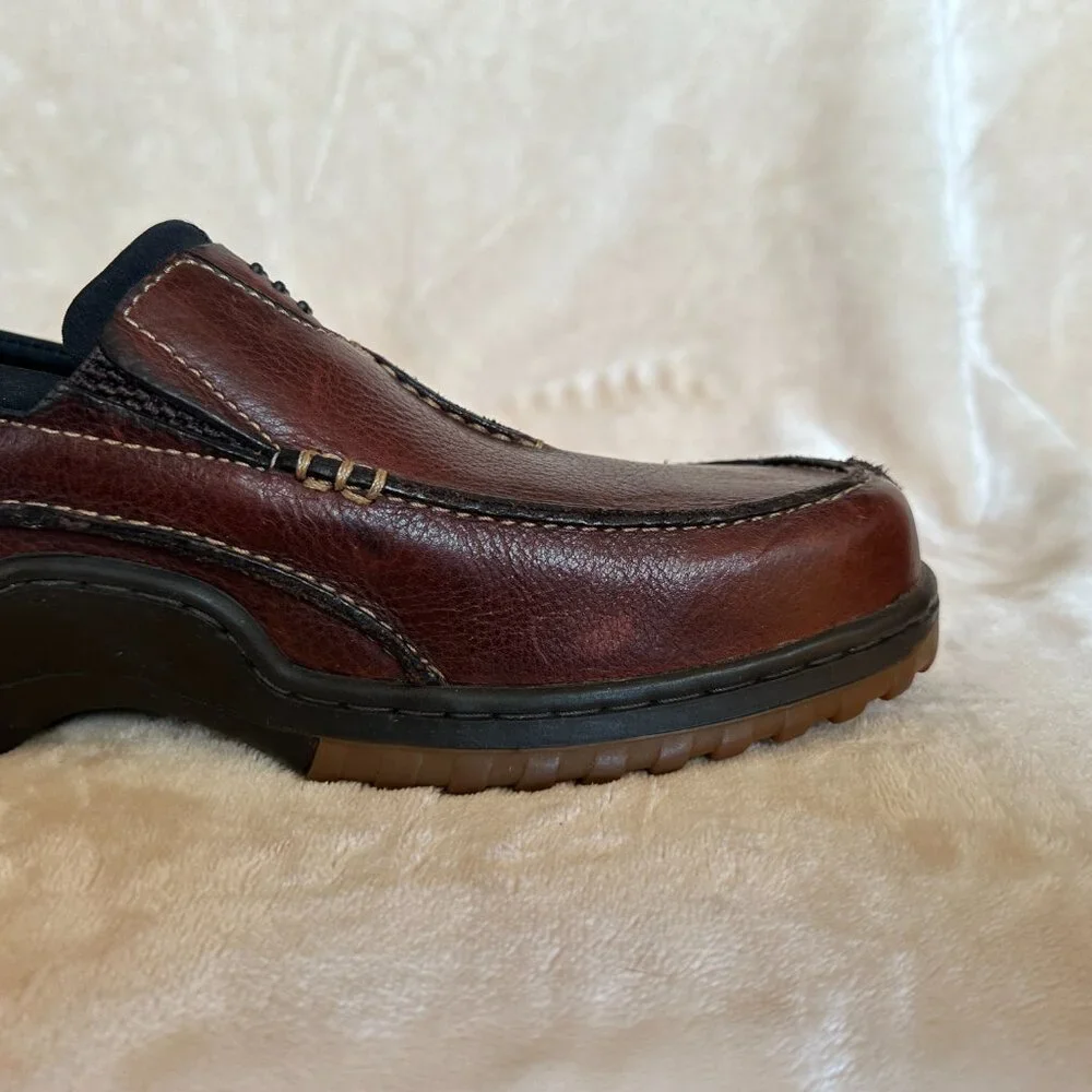 Streetcars ASC Carrera Arch Support Comfort Slip-on Leather Loafer Mens 9.5M